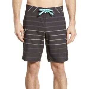 Patagonia Boardshorts Mens Sz 36 Swim Surf Trunk Shorts Gray 9" Swimsuit